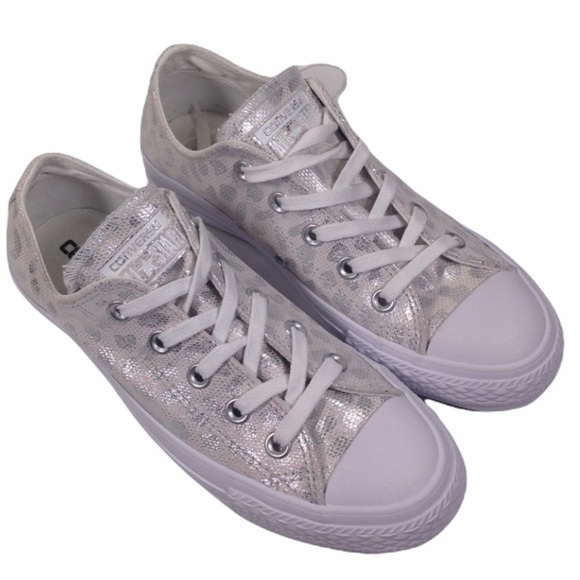 Converse Shoes - Converse INC CTAS Ox White/Silver/Wh Sneakers